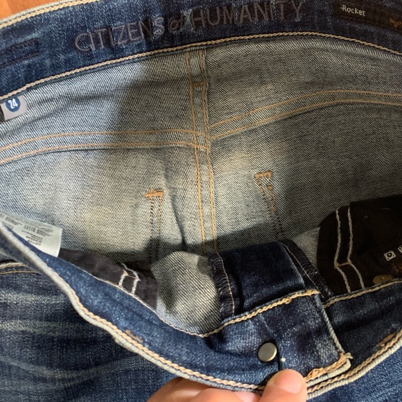 Citizens of Humanity Rocket Jeans High Rise Perfect Wash Jeans 24 - Picture 9 of 9